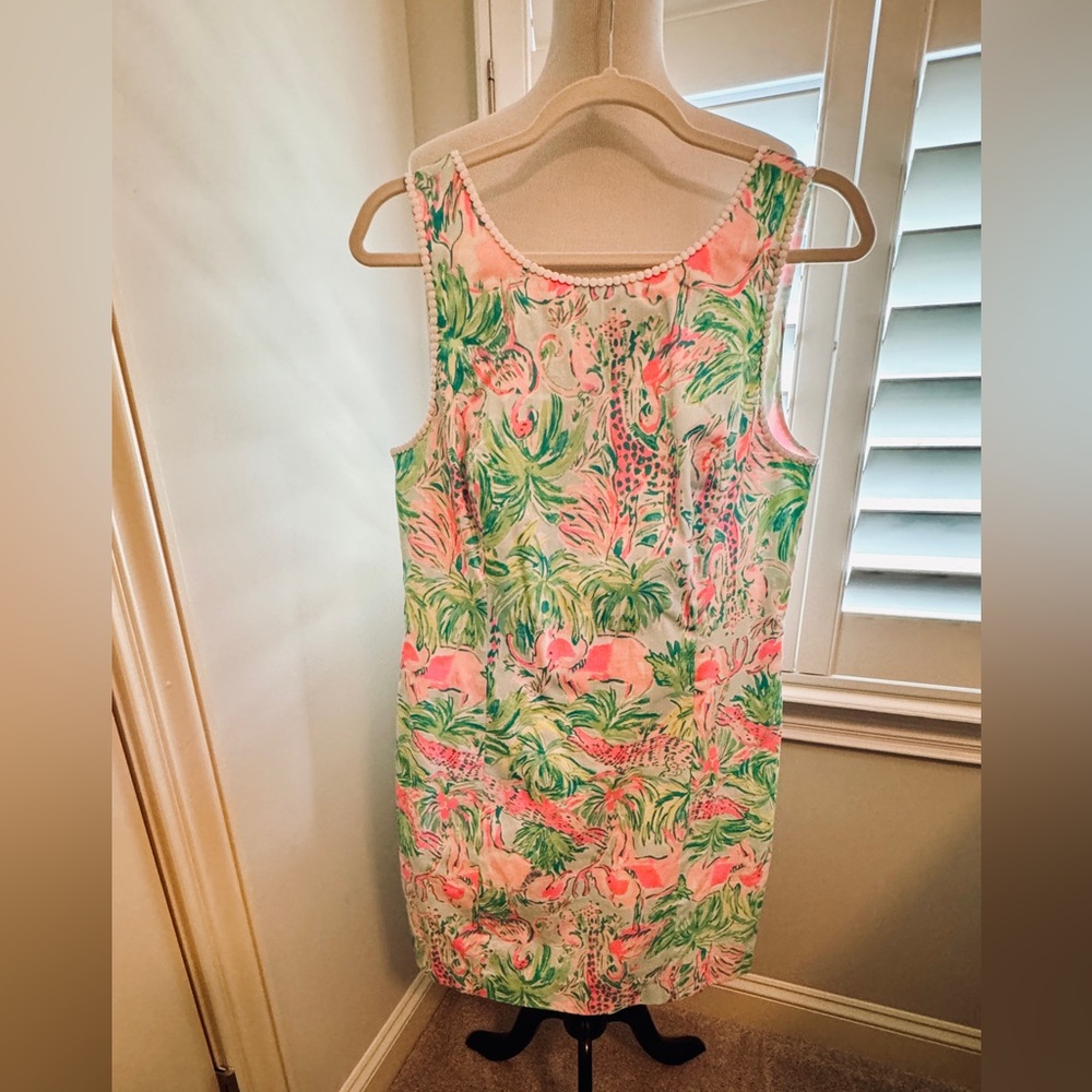NWT Lilly Pulitzer Mila Shift Dress in On Parade Pattern